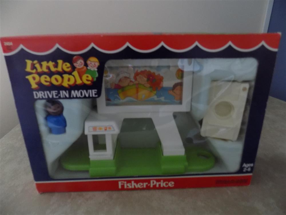 Fisher Price Little People Drive In Movie Theater #2454 Sealed picture 23692