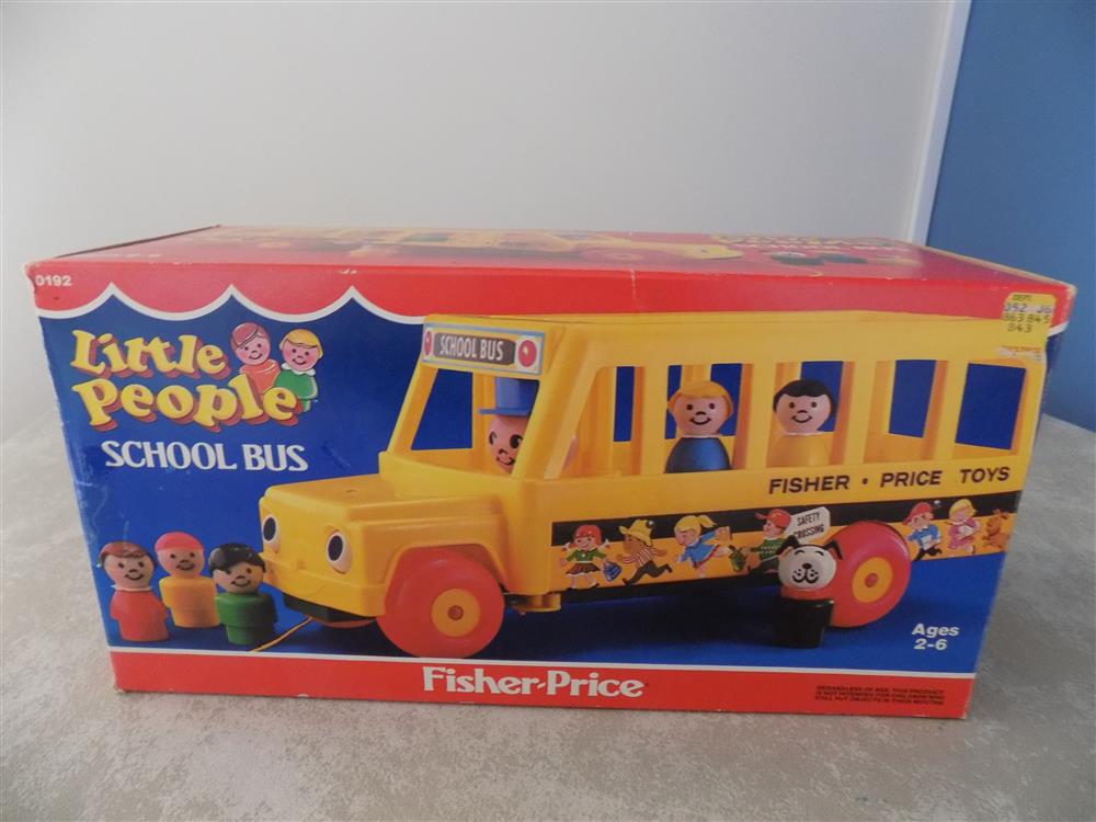 Fisher Price Little People Play Family School Bus #192 picture 23708