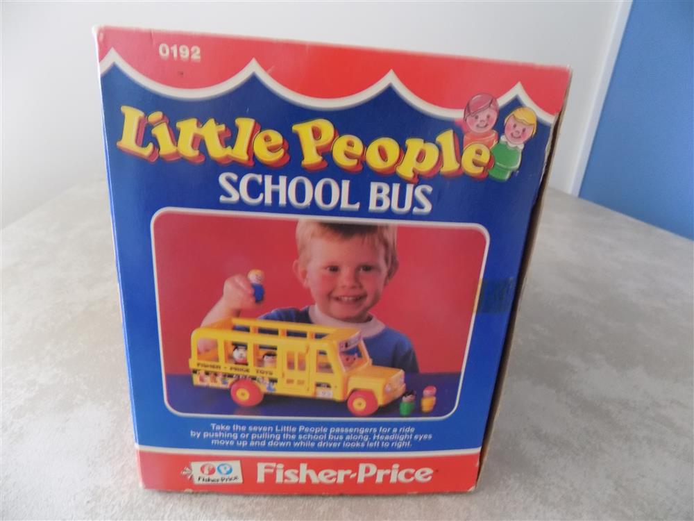 Fisher Price Little People Play Family School Bus #192 picture 23710