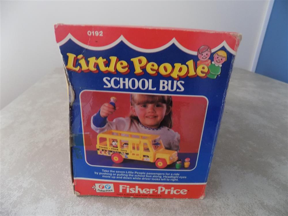 Fisher Price Little People Play Family School Bus #192 picture 23711