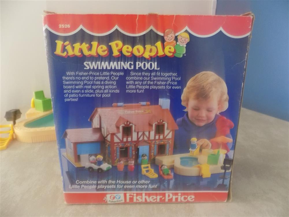 Fisher Price Little People Swimming Pool Set #2526 picture 23739