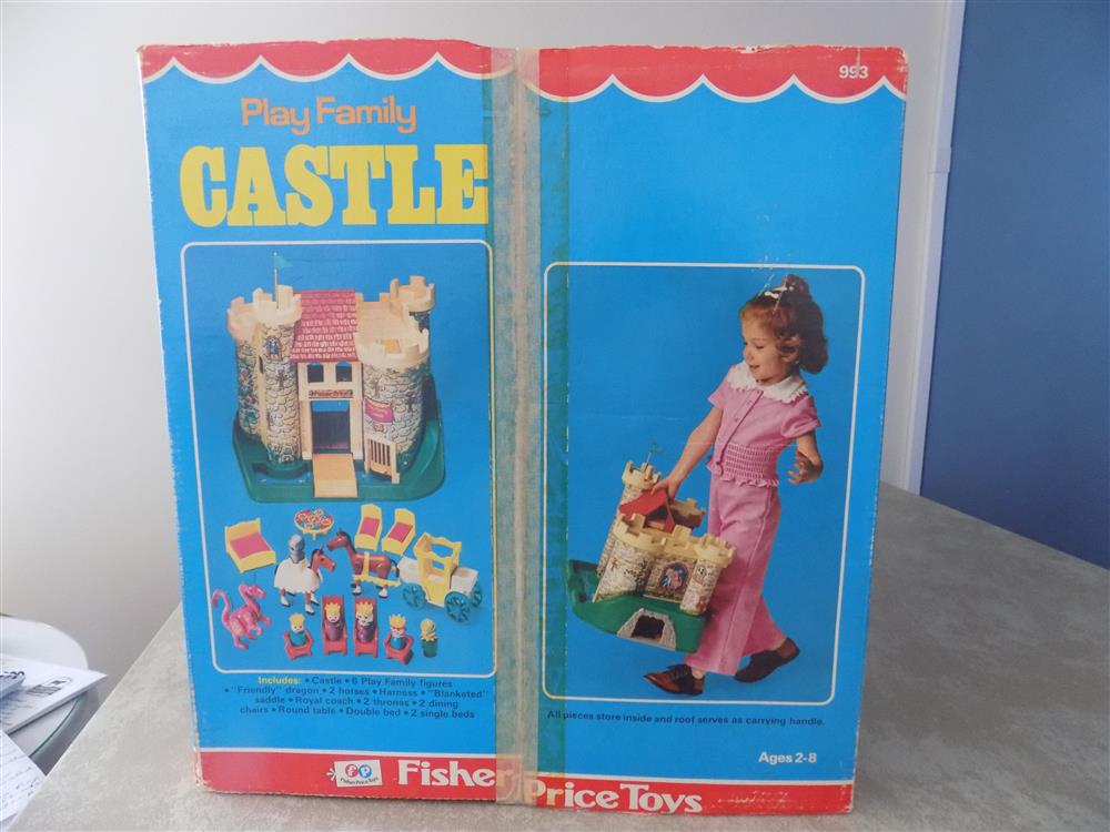 Fisher Price Little People Play Family Castle #993 Near Mint with both boxes picture 23758