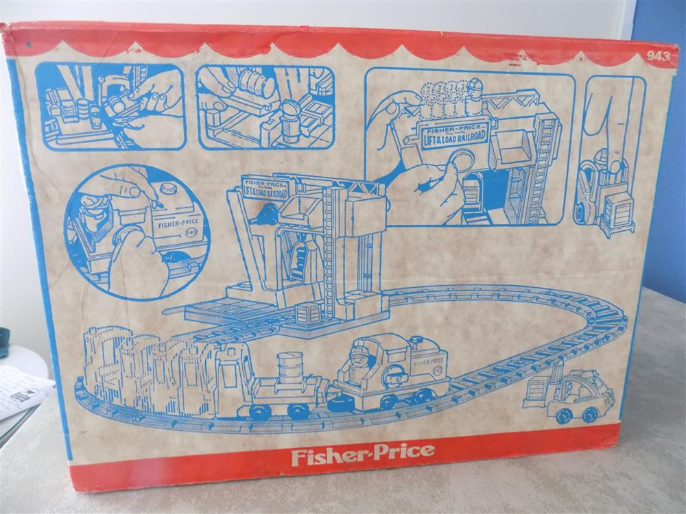 Fisher Price Lift and Load Railroad #943 Sealed picture 23762