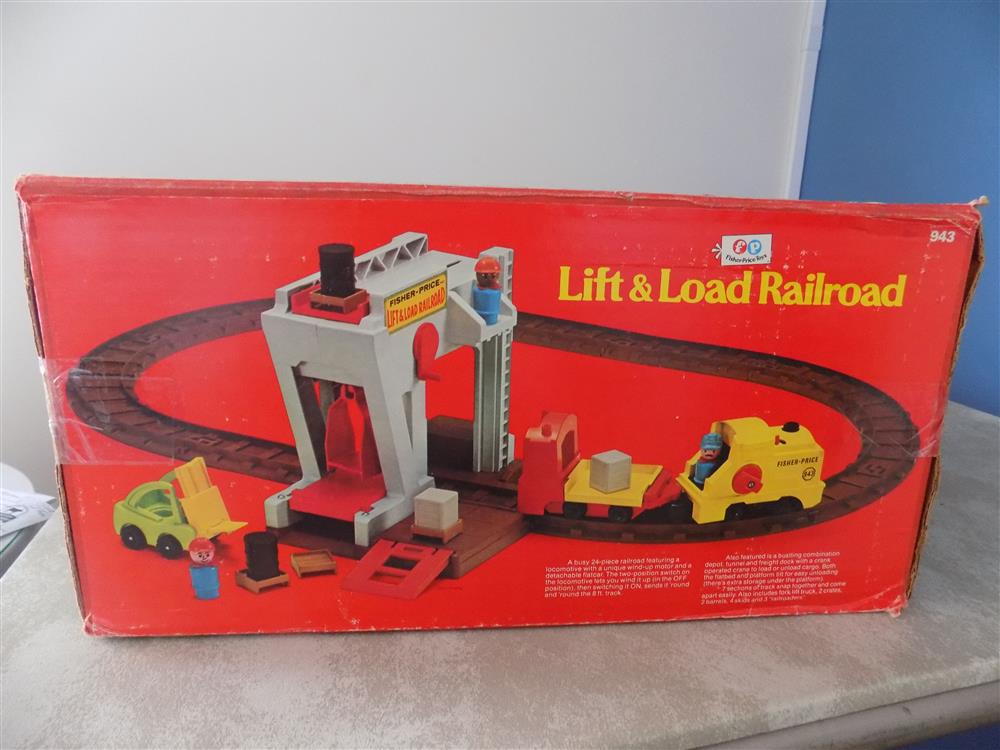 Fisher Price Lift and Load Railroad #943 Sealed picture 23763