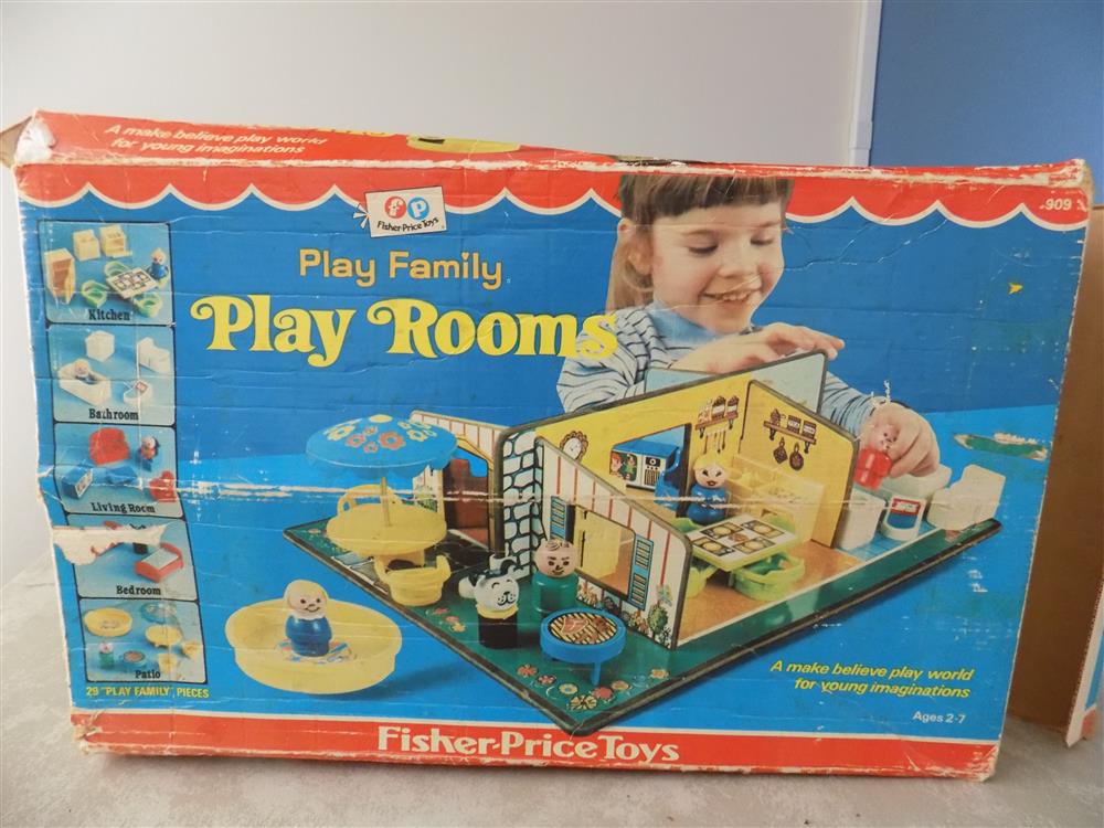 Fisher Price Play Family Rooms #909 Incomplete picture 23524
