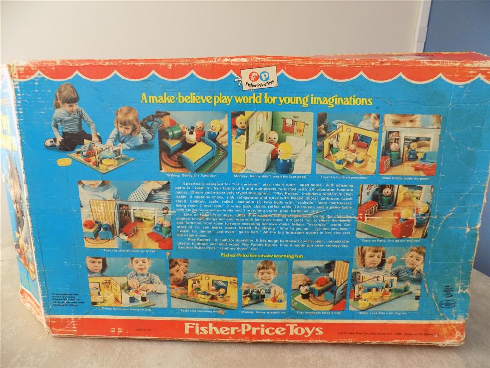 Fisher Price Play Family Rooms #909 Incomplete picture 23525