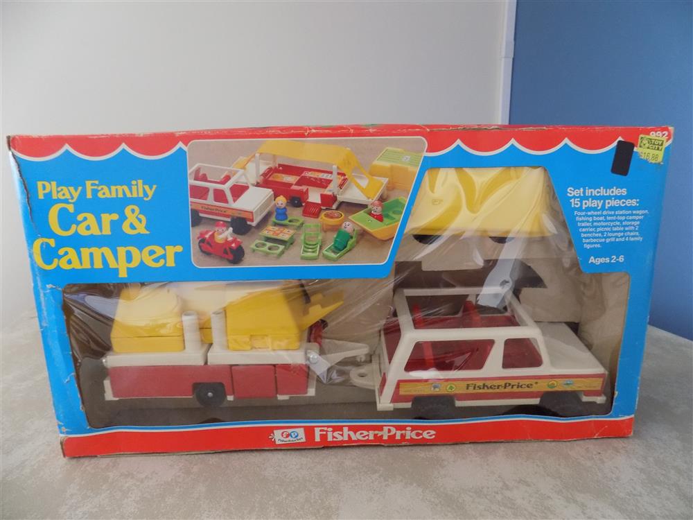 Fisher Price Little People Play Family Pop-Up Camper #992 Sealed picture 23805
