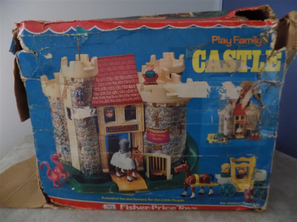 Fisher Price Little People Castle #993 Vintage 1974 Excellent picture 23542