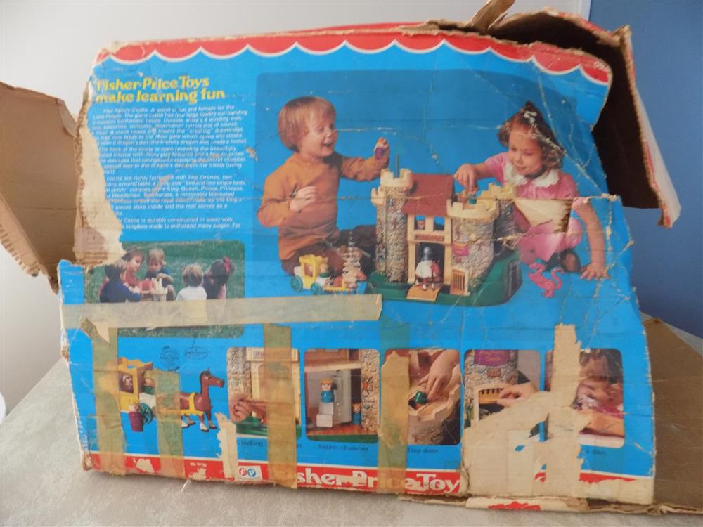 Fisher Price Little People Castle #993 Vintage 1974 Excellent picture 23543