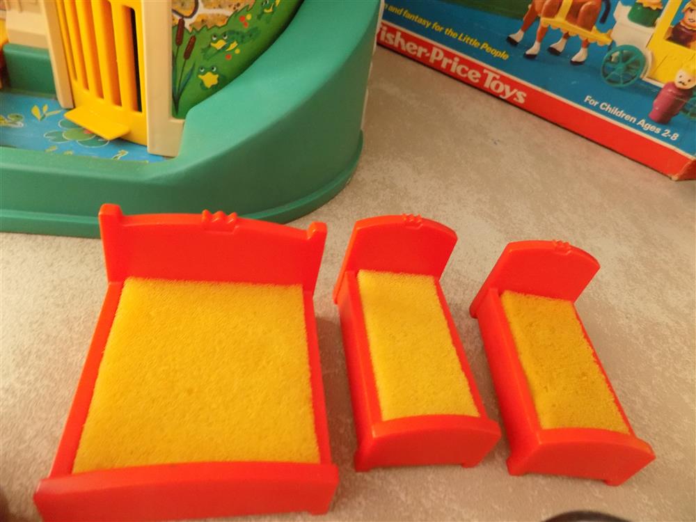 Fisher Price Little People Castle #993 Vintage Mint with Two Boxes picture 23843