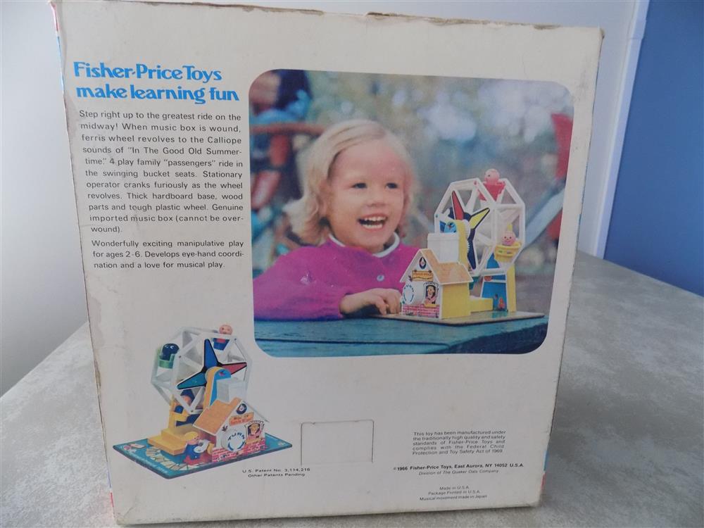 Fisher Price Musical Ferris Wheel #969 Sealed picture 23550