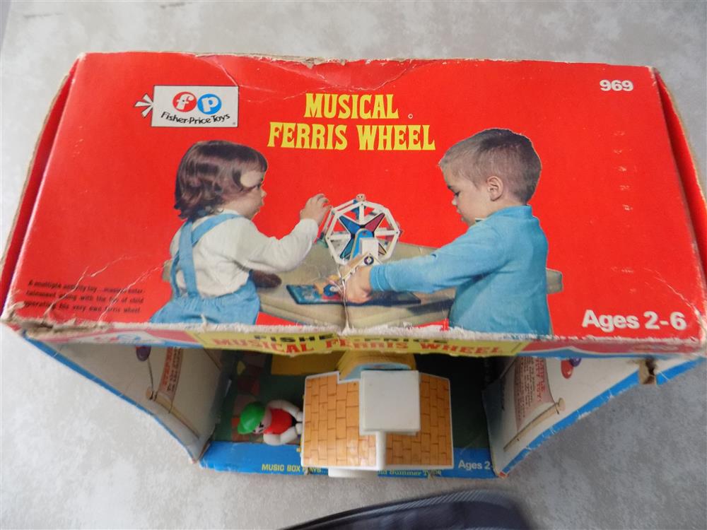 Fisher Price Musical Ferris Wheel #969 Sealed picture 23552
