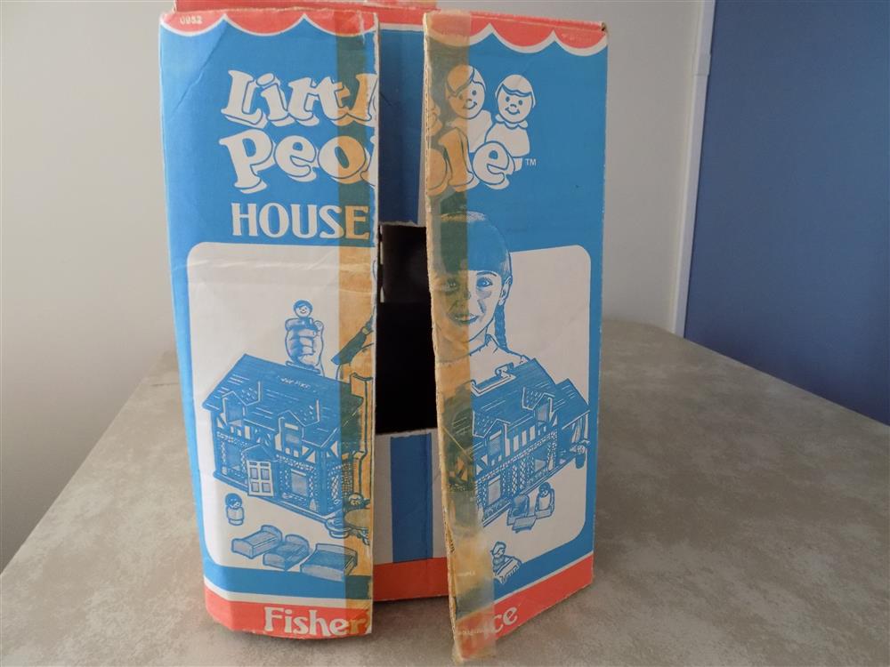 Fisher Price Little People Brown Tudor House #952 Excellent picture 23609