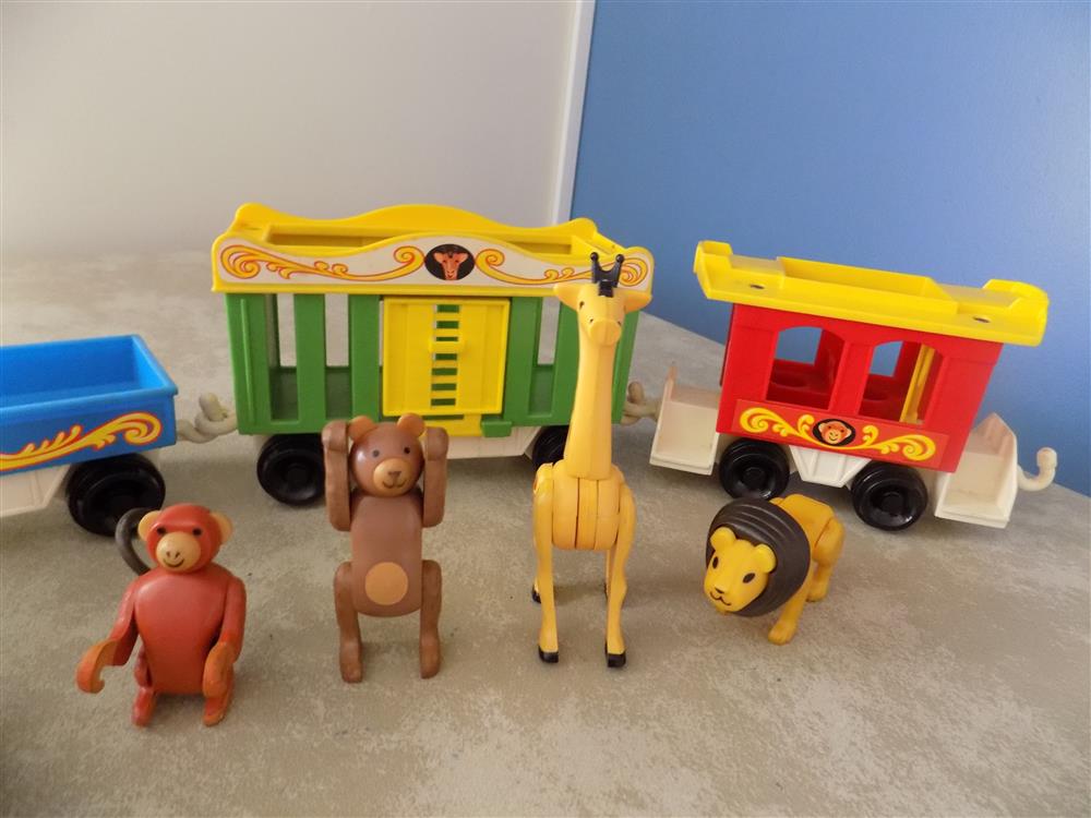 Fisher Price Little People Circus Train #991 Excellent picture 23856